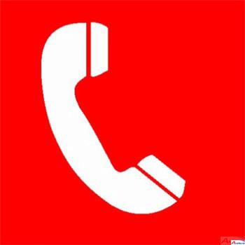 [1111252] Brandmeldetelefon, 200x200mm, nachleuchtend, Aluminium