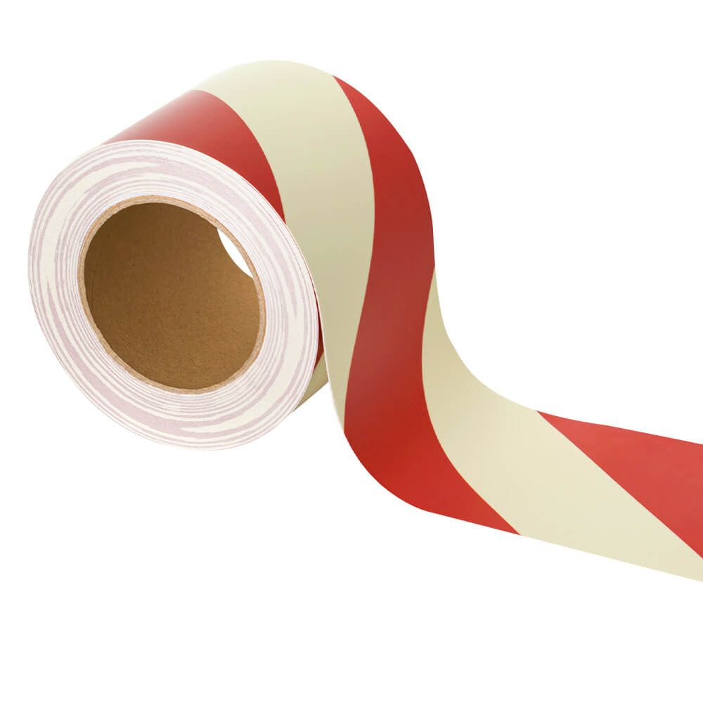 [902519002] Warnmarkierungsband rot 5 cm x 10 m, 150 mcd/m²