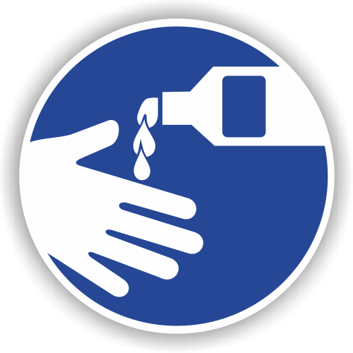 Utiliser une protection cutanée, Ø 200 mm, plastique