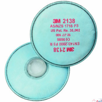 [505313700] 3M 2138 P3 RUND mit Bajonettverschl. /Box 20 Stk