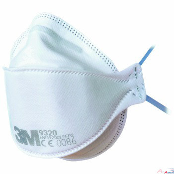 [501310402] 3M 9320+ FFP2 Aura Faltmaske ohne Ausatemventil /Beutel à 20