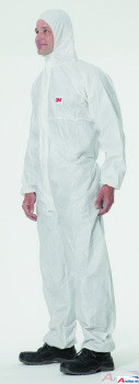[4510_S] 3M 4510 Schutzanzug Typ 5/6 weiss (S)