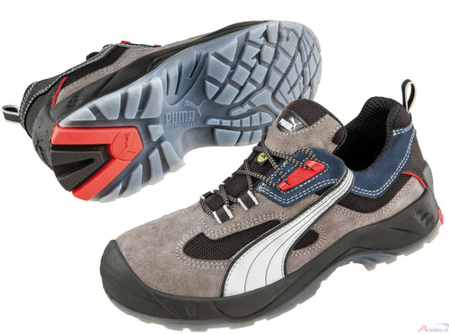 Puma 64.091.0 Sicherheits Sandalen S1P grau/schwarz Auslaufmodell