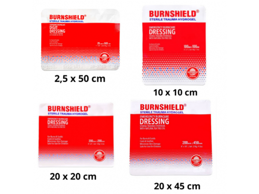 [307003] BURNSHIELD Hydrogel Kompresse 60 x 40 cm
