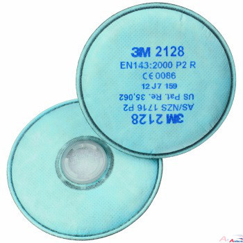 [505313500] 3M 2128 P2 RUND mit Bajonettverschl. /Box 20 Stk 