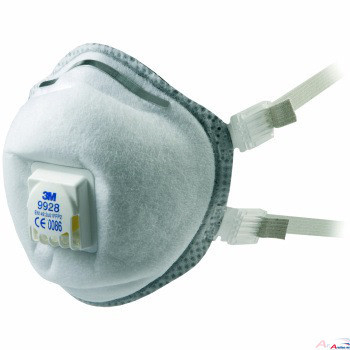 [502310900] 3M 9928 FFP2 mit Ausatemventil / Box 10 Stück